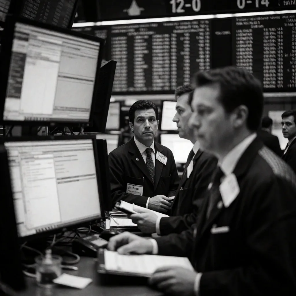 Sala de operaciones en bolsa europea